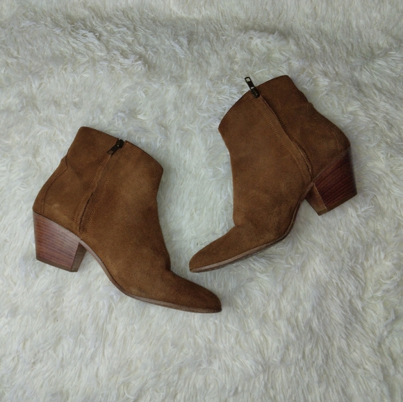 Isabel Marant Dacken Suede Calf Skin Ankle boots Size 41 - Picture 9 of 16